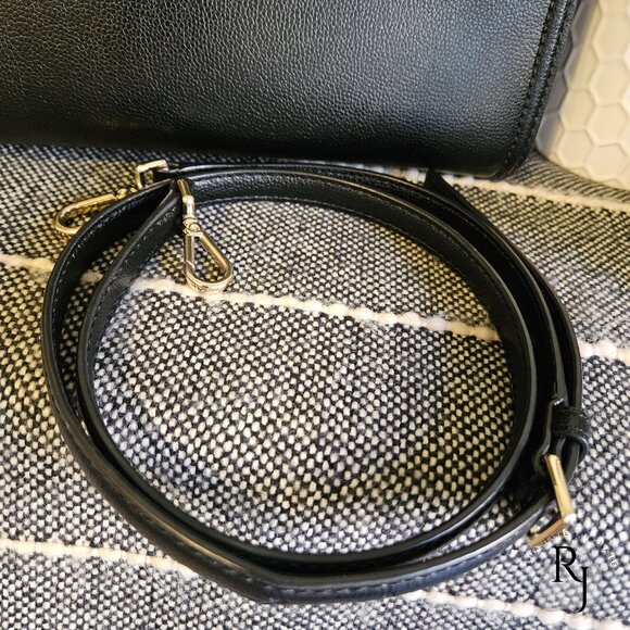 Kate Spade Patterson Drive Geraldine Tote Satchel – Black Leather - Picture 9 of 15